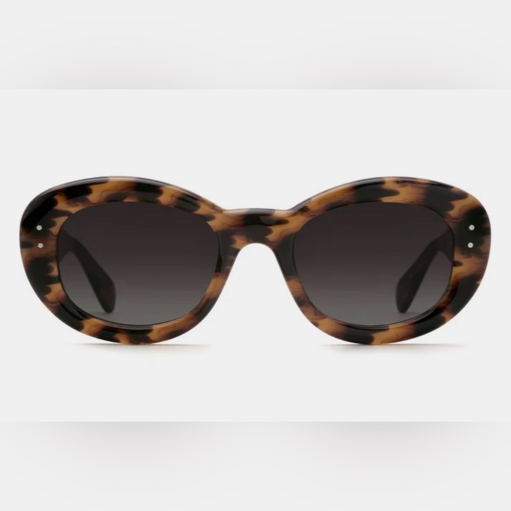 KREWE Margaret Venezia Tortoise Sunglasses